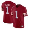 Jalen Hurts Oklahoma Sooners Football Crimson Alternate Jersey - All Stitched