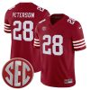 Adrian Peterson Oklahoma Sooners Football Crimson Alternate Jersey - All Stitched