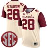 Adrian Peterson Oklahoma Sooners Football Cream Legend Jersey - All Stitched