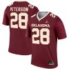 Adrian Peterson Oklahoma Sooners Football Crimson Legend Jersey - All Stitched