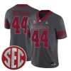 Brian Bosworth Oklahoma Sooners Football Grey Alternate Jersey w/ SEC Patch - All Stitched