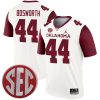 Brian Bosworth Oklahoma Sooners Football White Legend Jersey w/ SEC Patch - All Stitched