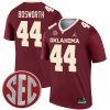 Brian Bosworth Oklahoma Sooners Football Crimson Legend Jersey w/ SEC Patch - All Stitched