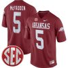 Darren McFadden Arkansas Razorbacks Football Cardinal Jersey - All Stitched