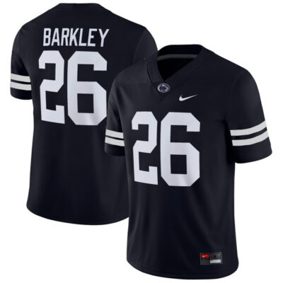 Saquon Barkley Penn State Nittany Lions Football Black Alternate Jersey - All Stitched