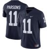 Micah Parsons Penn State Nittany Lions Football Navy Home Jersey - All Stitched