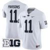 Micah Parsons Penn State Nittany Lions Football White Away Jersey - All Stitched