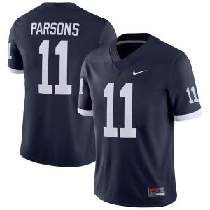 Micah Parsons Penn State Nittany Lions Football Navy Alternate Jersey - All Stitched