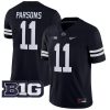 Micah Parsons Penn State Nittany Lions Football Black Alternate Jersey - All Stitched