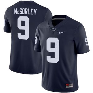 Trace McSorley Penn State Nittany Lions Football Navy Home Jersey - All Stitched