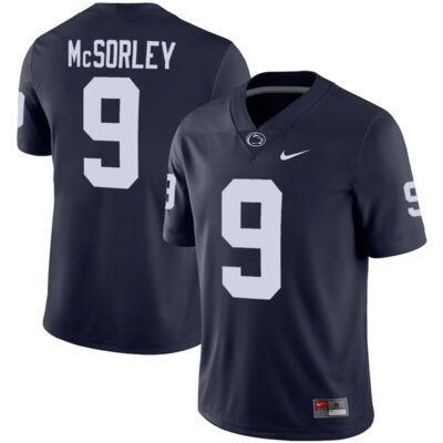 Trace McSorley Penn State Nittany Lions Football Navy Home Jersey - All Stitched