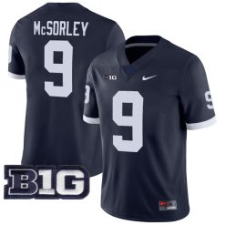 Trace McSorley Penn State Nittany Lions Football Navy Alternate Jersey - All Stitched