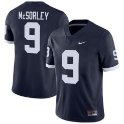 Trace McSorley Penn State Nittany Lions Football Navy Alternate Jersey - All Stitched