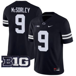 Trace McSorley Penn State Nittany Lions Football Black Alternate Jersey - All Stitched