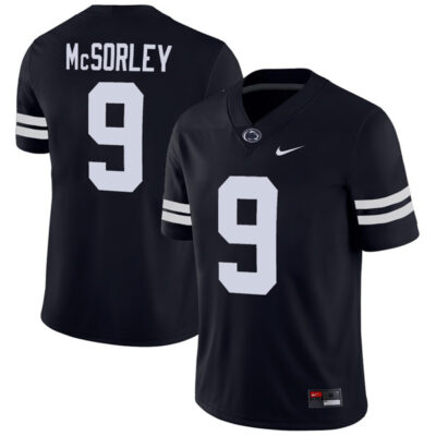 Trace McSorley Penn State Nittany Lions Football Black Alternate Jersey - All Stitched