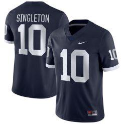 Nick Singleton Penn State Nittany Lions Football Navy Alternate Jersey - All Stitched