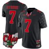 CJ Stroud Ohio State Buckeyes Football Ohio Concept Black Jersey - All Stitched