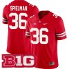 Chris Spielman Ohio State Buckeyes Football Scarlet Home Jersey - All Stitched