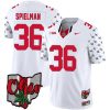 Chris Spielman Ohio State Buckeyes Football Ohio Concept White Jersey - All Stitched