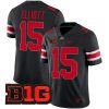 Ezekiel Elliott Ohio State Buckeyes Football Black Alternate Jersey - All Stitched