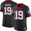 Brock Bowers Georgia Bulldogs Football Black Alternate Jersey - All Stitched
