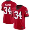 Herschel Walker Georgia Bulldogs Football Red Home Jersey - All Stitched