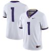 Ja'marr Chase LSU Tigers Football 2018 Silent Season White Jersey - All Stitched