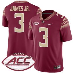 Derwin James Jr Florida State Seminoles Football Garnet Alternate Jersey - All Stitched