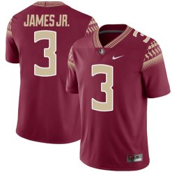 Derwin James Jr Florida State Seminoles Football Garnet Alternate Jersey - All Stitched