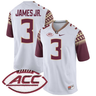 Derwin James Jr Florida State Seminoles Football White Alternate Jersey - All Stitched