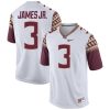 Derwin James Jr Florida State Seminoles Football White Alternate Jersey - All Stitched
