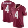 DJ Uiagalelei Florida State Seminoles Football Garnet Home Jersey - All Stitched