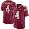 DJ Uiagalelei Florida State Seminoles Football Garnet Alternate Jersey - All Stitched