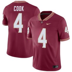 Dalvin Cook Florida State Seminoles Football Garnet Home Jersey - All Stitched