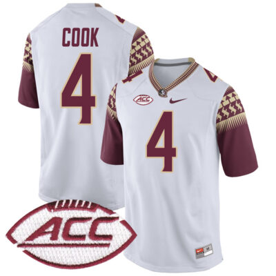 Dalvin Cook Florida State Seminoles Football White Alternate Jersey - All Stitched