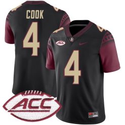 Dalvin Cook Florida State Seminoles Football Black Alternate Jersey - All Stitched