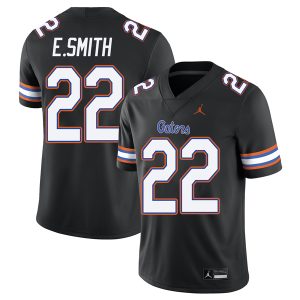 Emmitt Smith Florida Gators Football Black Alternate Jersey - All Stitched