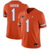 Percy Harvin Florida Gators Football Orange Alternate Jersey - All Stitched