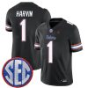 Percy Harvin Florida Gators Football Black Alternate Jersey - All Stitched