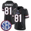 Aaron Hernandez Florida Gators Football Black Alternate Jersey - All Stitched