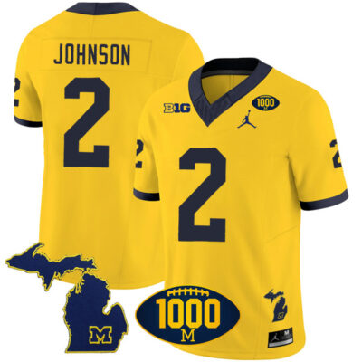 Will Johnson Michigan Wolverines Football Maize Vapor F.U.S.E Limited Jersey - All Stitched