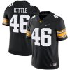 George Kittle Iowa Hawkeyes Football Black Home Jersey - All Stitched
