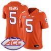 Tee Higgins Clemson Tigers Football Orange Home Jersey - All Stitched