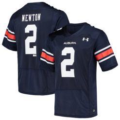 Cam Newton Auburn Tigers Football Navy Home Jersey - All Stitched