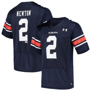 Cam Newton Auburn Tigers Football Navy Home Jersey - All Stitched