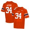Bo Jackson Auburn Tigers Football Orange Alternate Jersey - All Stitched