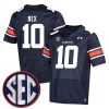 Bo Nix Auburn Tigers Football Navy Home Jersey - All Stitched