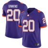 Brian Dawkins Clemson Tigers Football Purple Alternate Jersey w/ ACC Patch - All Stitched