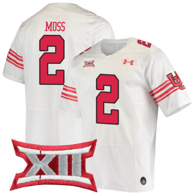 Zack Moss Utah Utes Football White Throwback Game Jersey - All Stitched