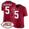 Christian McCaffrey Stanford Cardinal Football Cardinal Home Game Jersey - All Stitched